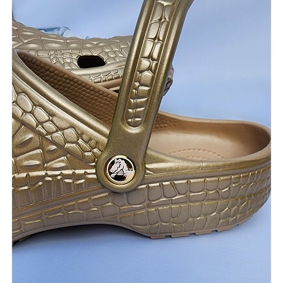 Crocs Classic Clog CrocDay Limited Edition Gold 2018 Extemely RARE main image 5
